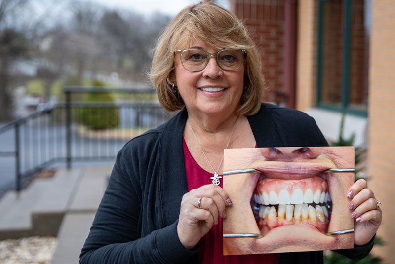 Patient Smiling