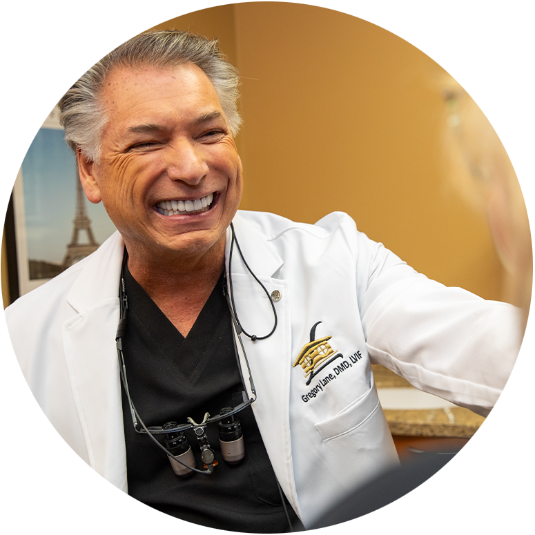 Doctor Smiling at Patient