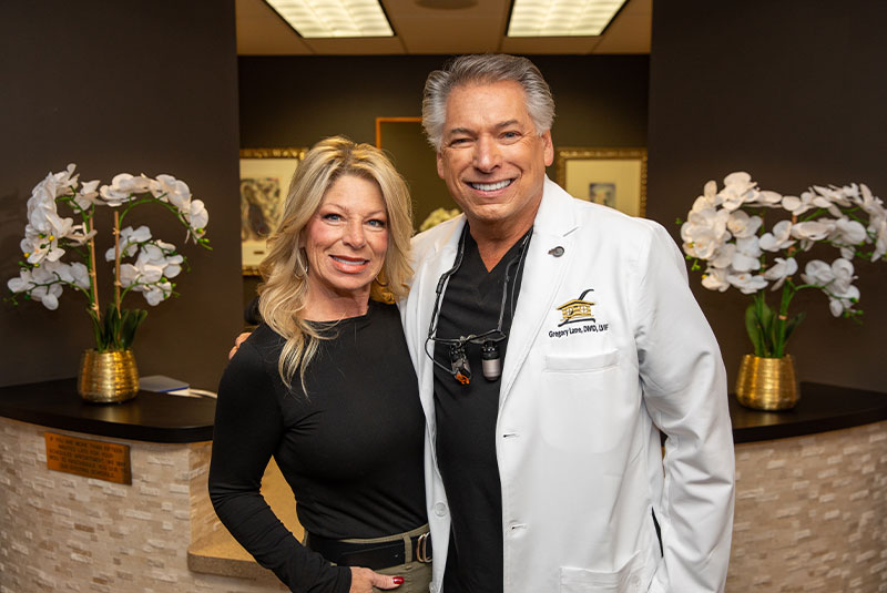 Doctor and Patient Smiling together